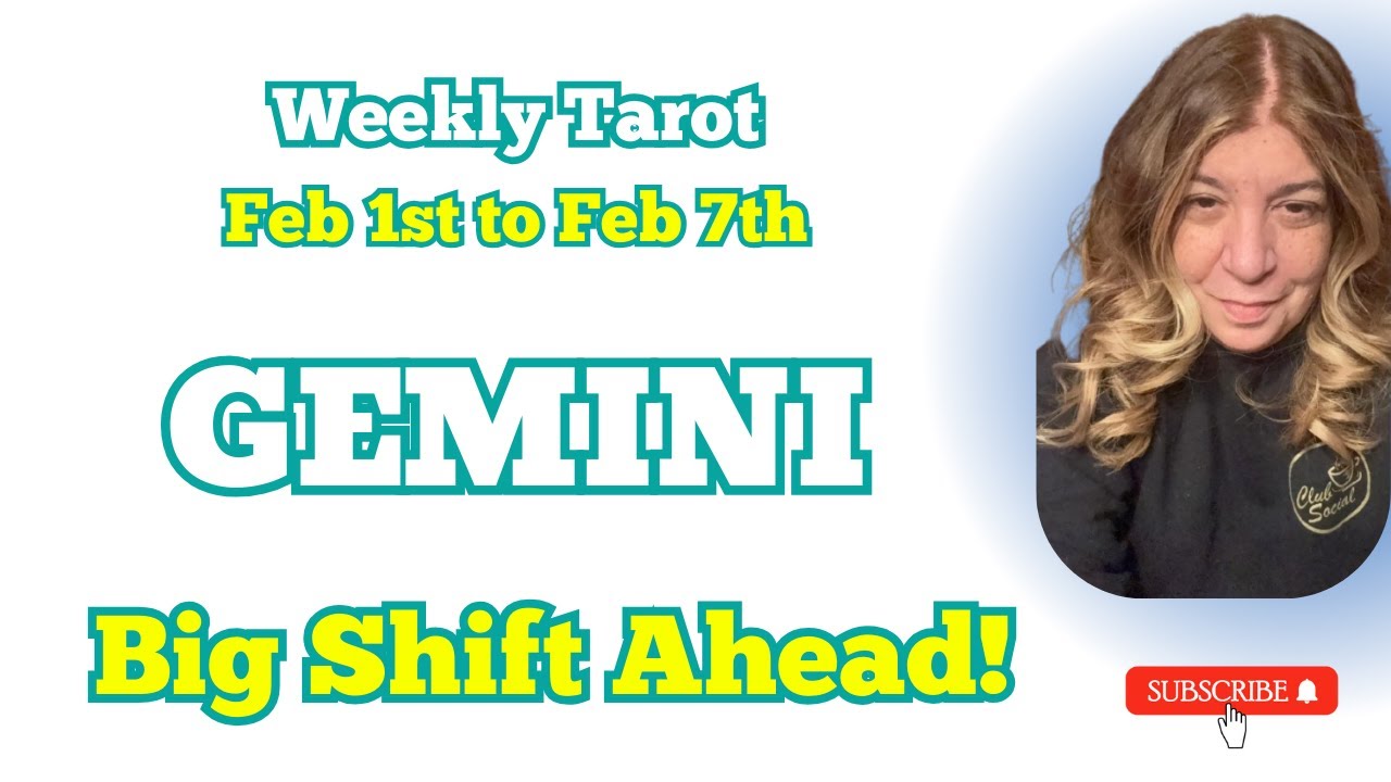 GEMINI Big Shift Ahead! Unexpected News, Love Awakening & Career Blessing Feb 1st - 7th Weekly Tarot