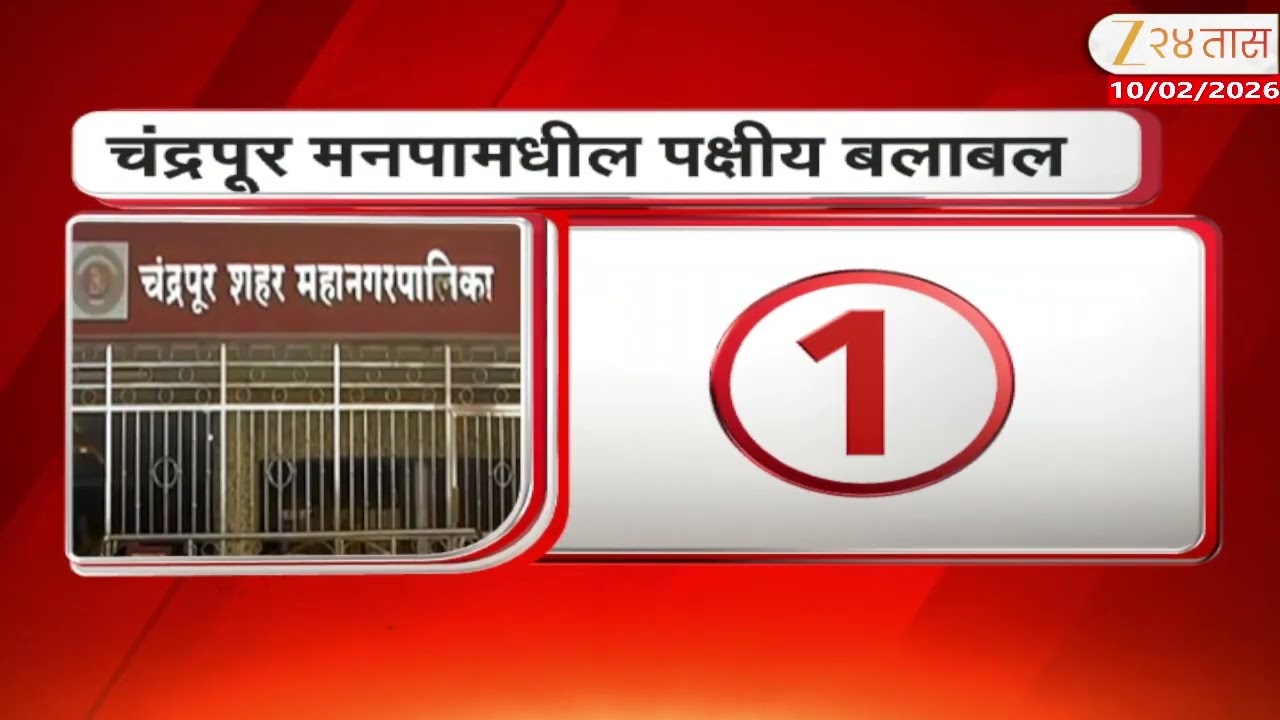 Chandrapur Mayor Election | चंद्रपूर महापालिकेत महापौर काँग्रेसचा की ठाकरेंचा?; पक्षीय बलाबल काय?