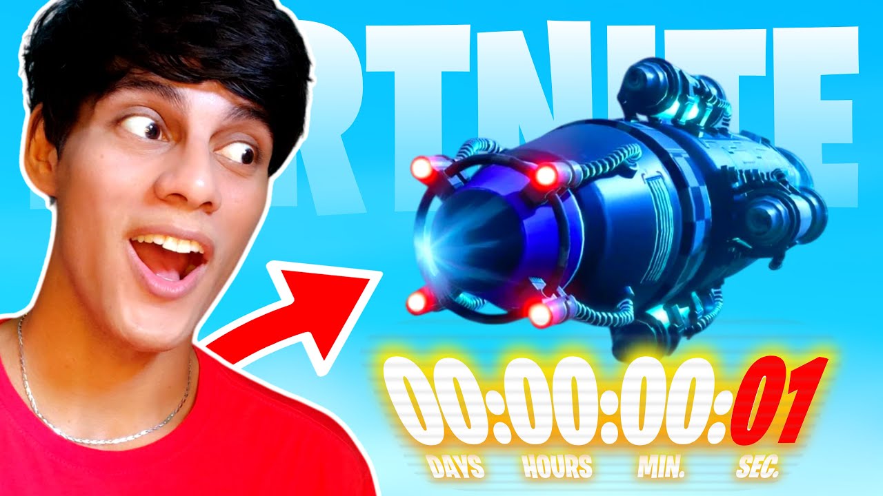 AO VIVO! MEGA EVENTO FOGUETE VISITANTE AGORA NO FORTNITE!