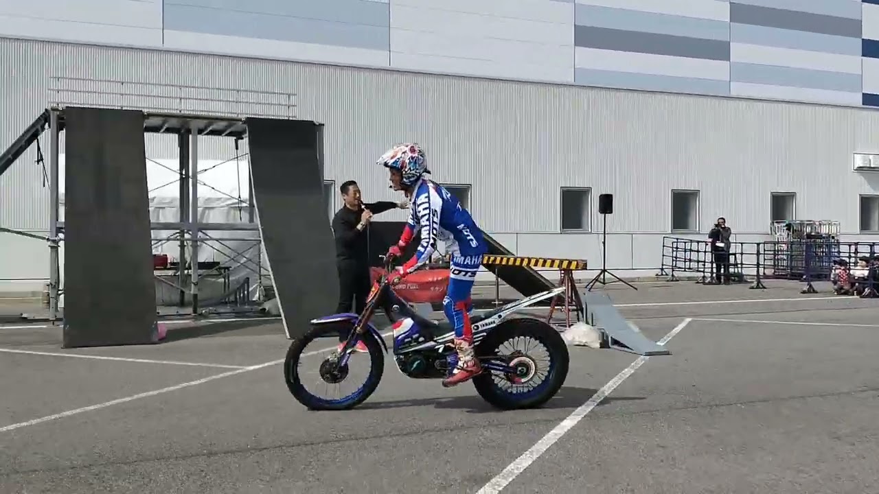 名古屋モーターサイクルショー2025 トライアルデモ(土曜日)2回目