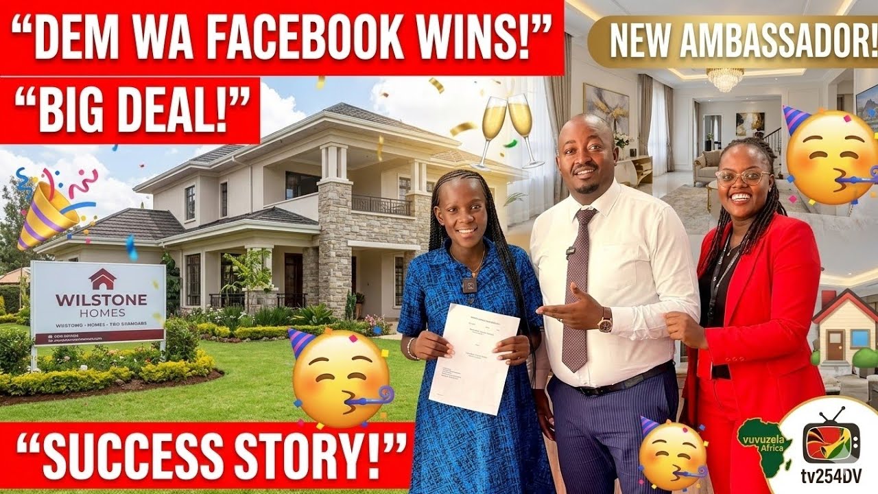 Big Win! Dem Wa Facebook Lands Ambassador Deal With Wilstone Homes 🎉 | Fans Celebrate