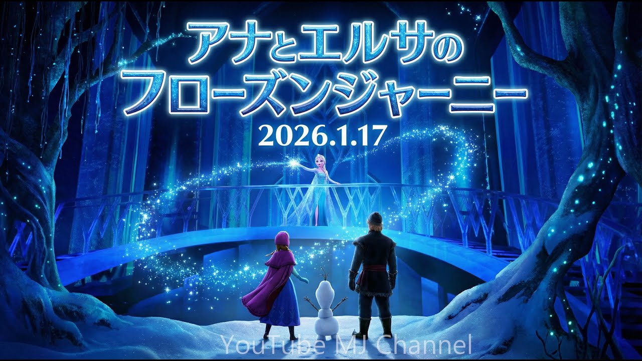 【ハイレゾ 4K 最前列】アナとエルサのフローズンジャーニー 没入体験！真実の愛の物語 2026.1.17【東京ディズニーシー】