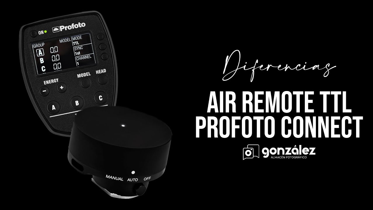 Diferencias entre Air Remote TTL y Profoto Connect