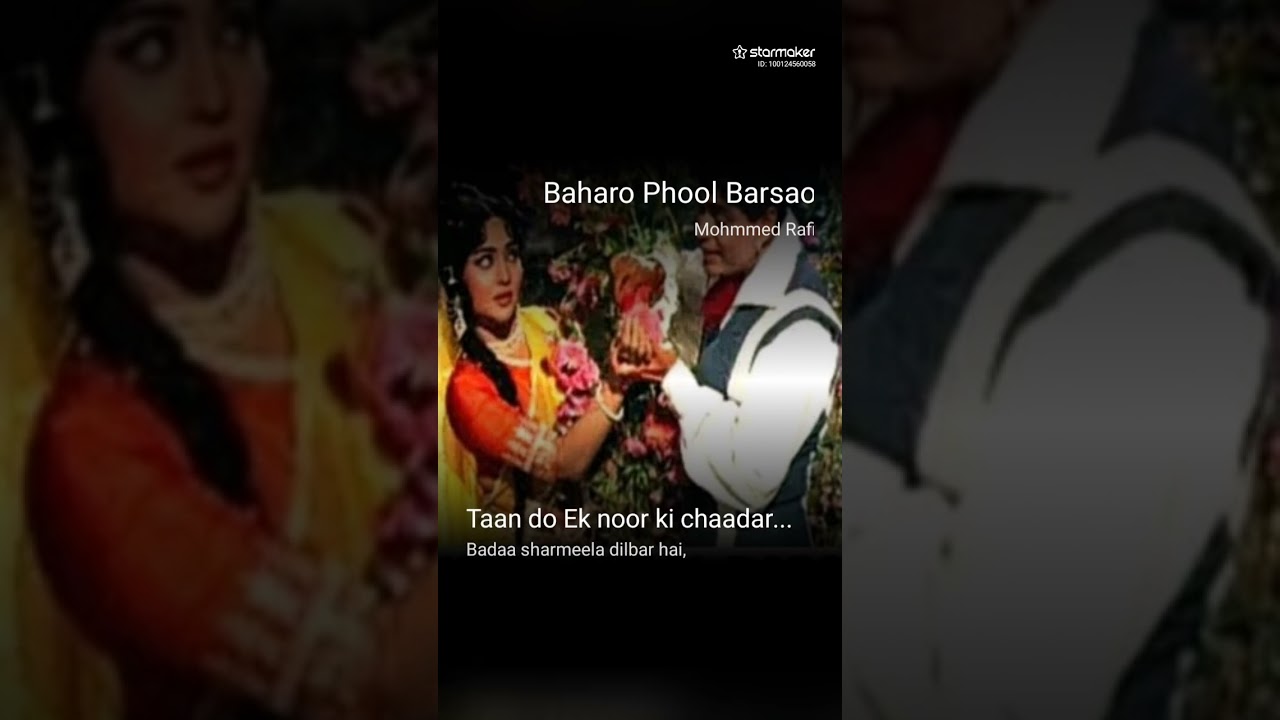Baharo#Phool# barsao? Check out more amazing new covers on StarMaker!  