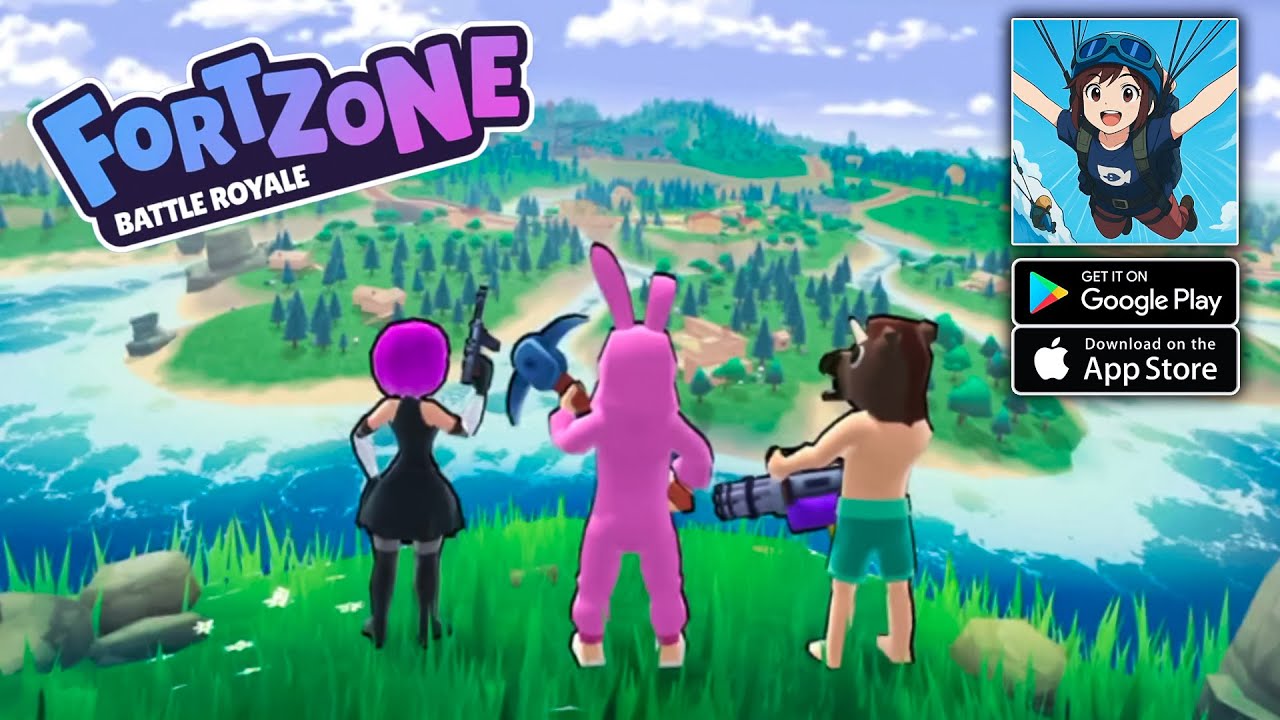 Fortzone - Battle Royale Gameplay (Android/iOS)