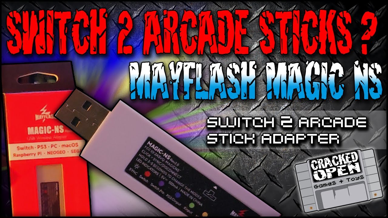 Nintendo Switch 2 Arcade Sticks? Mayflash Magic NS!