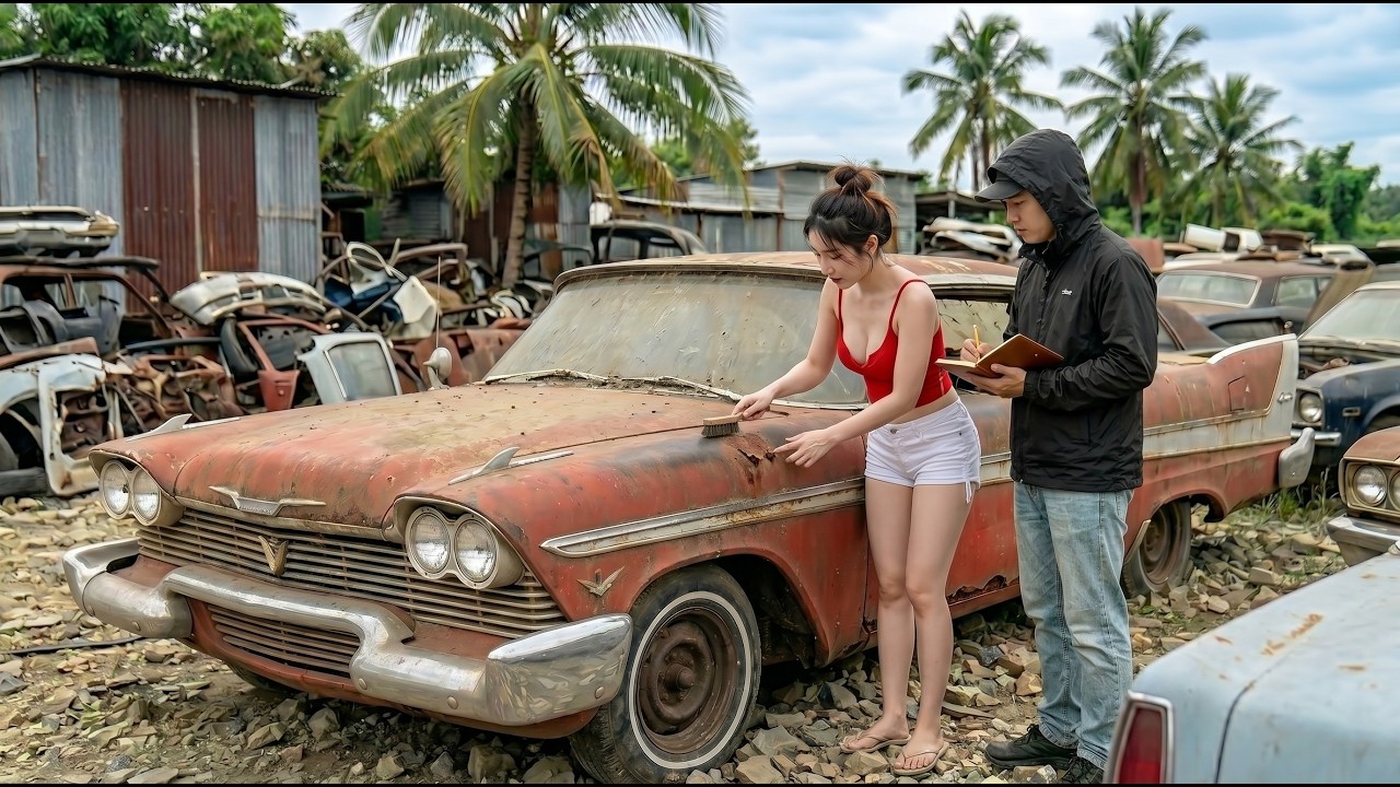 Restoring 1958 Plymouth Fury Christine Satisfying ASMR Car Restoration