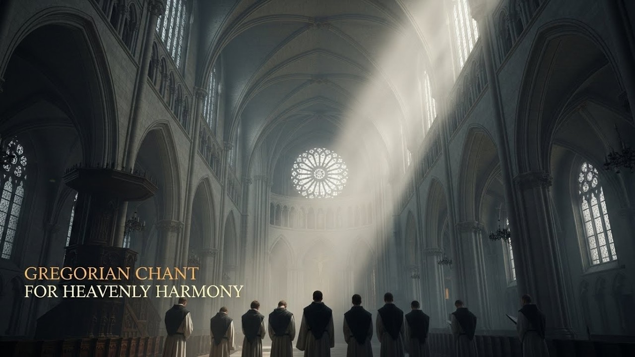 Gregorian Chant for Deep Restful Sleep Meditation | Sacred Night Prayer Voices