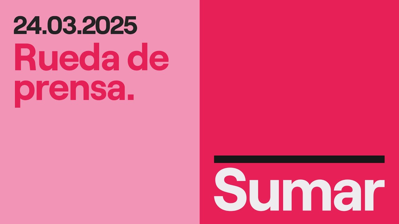 Rueda de prensa de Lara Hernández. 24 de marzo de 2025