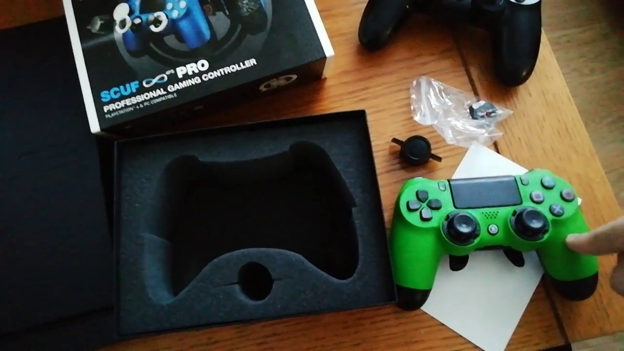 Unboxing et présentation de la manette scuf infinity pro ps4