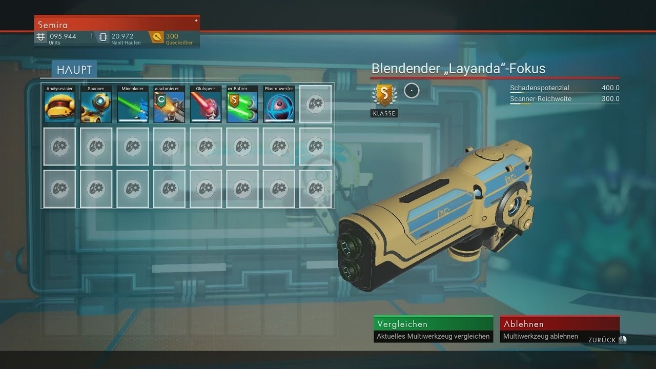 Experimentelles S-Multitool [Guide] - No Man's Sky Synthesis [Deutsch/German]