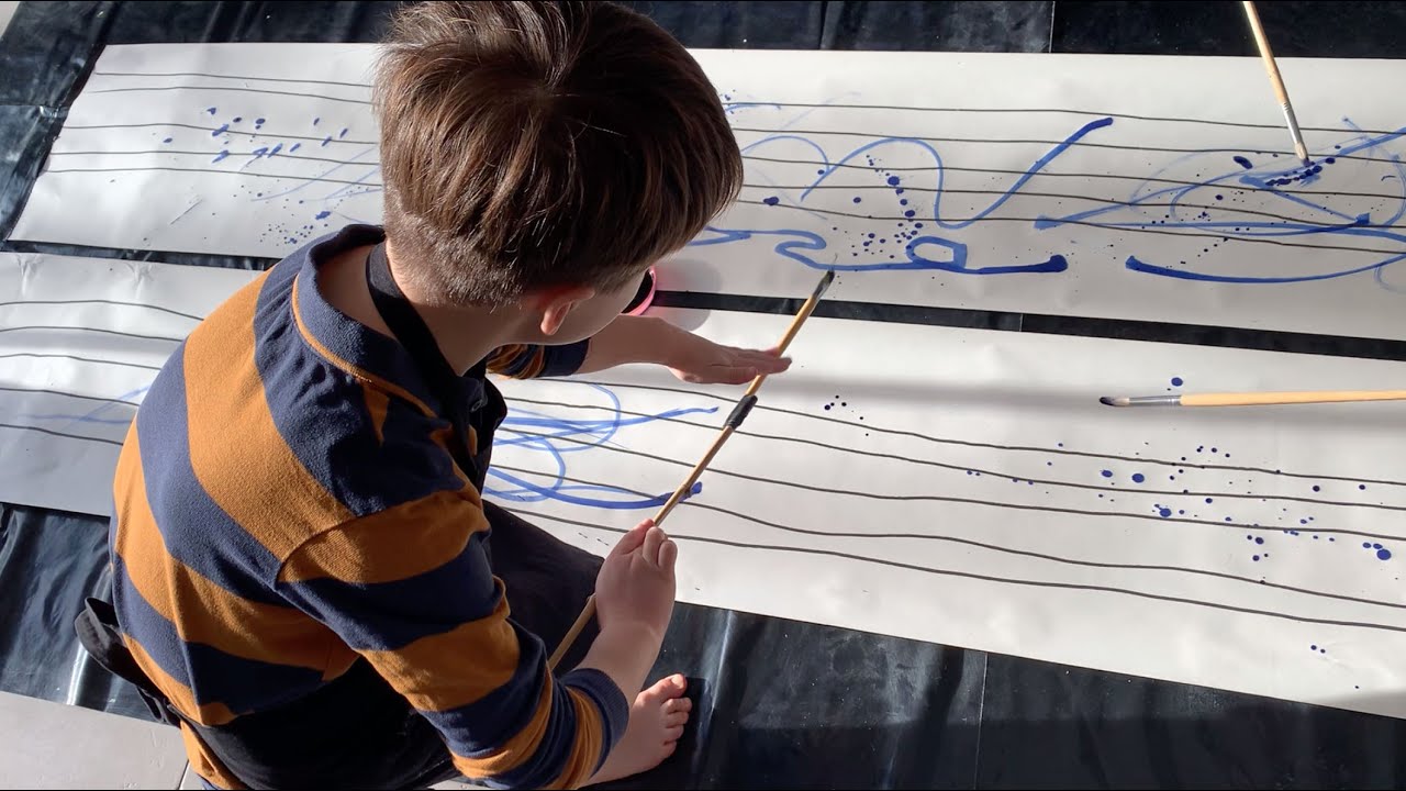 Atelier enfant - Peindre et danser - Autour de L'été de Vivaldi de Suzy Lee