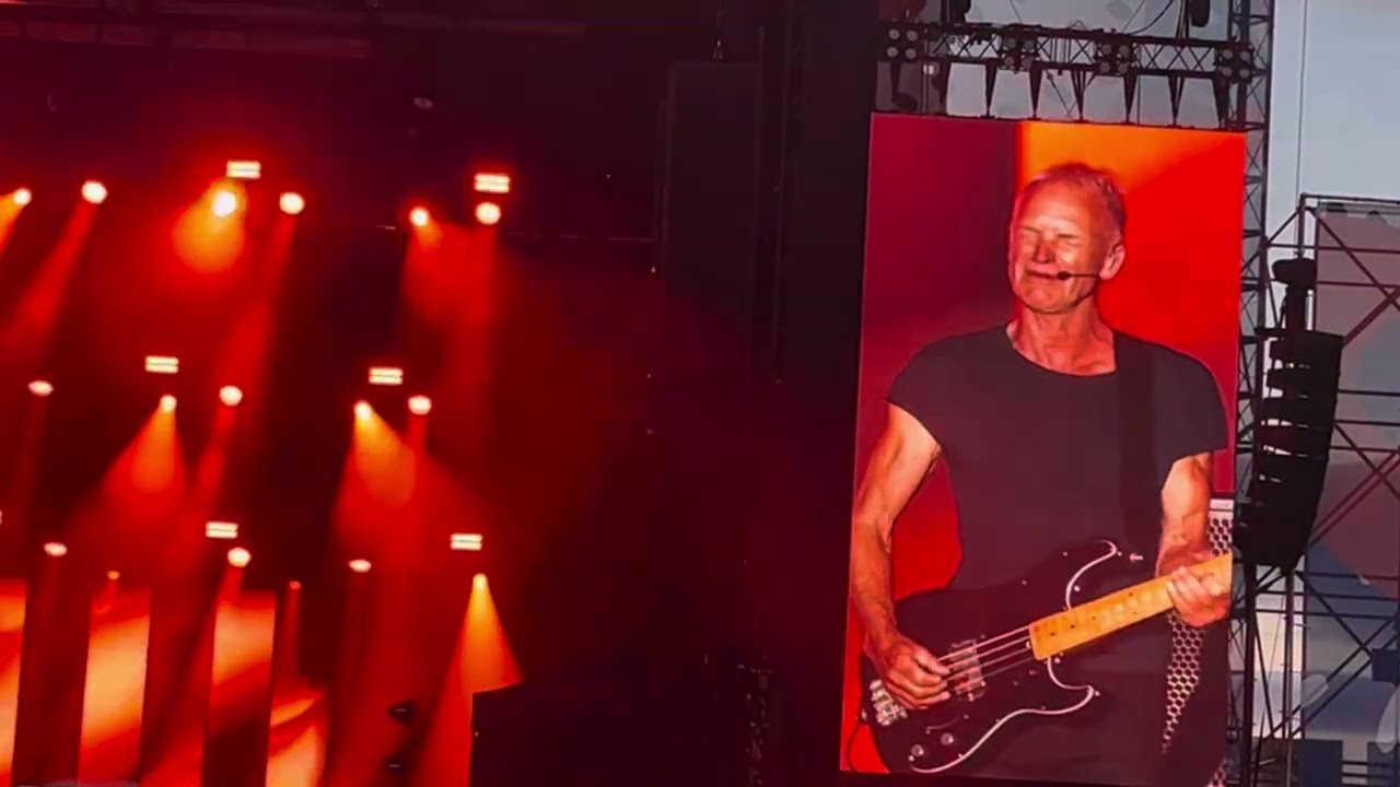 Sting. Roxanne. Cork. June 18th 2024.
