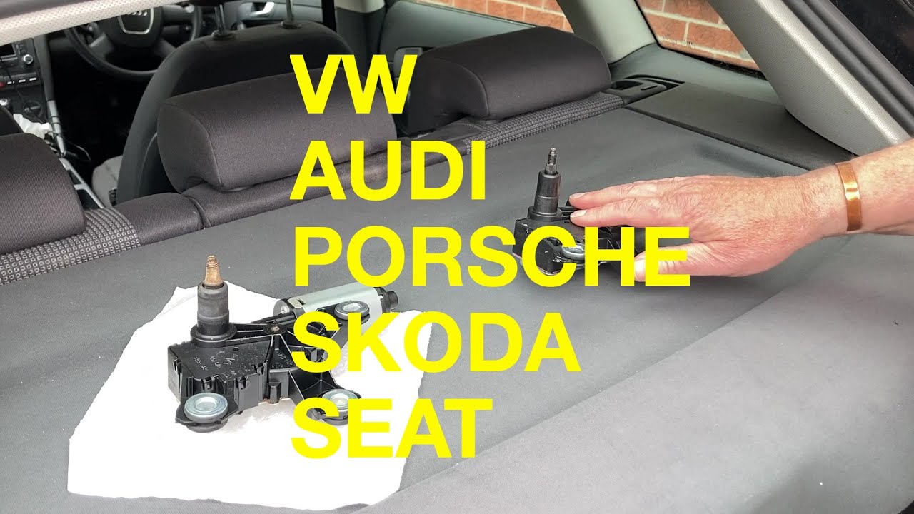 How To Replace a Rear Wiper Washer Motor Yourself