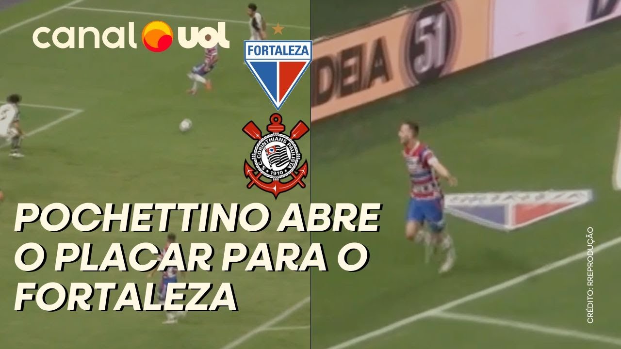 FORTALEZA X CORINTHIANS: POCHETTINO ABRE O PLACAR PARA O LAION! VEJA O GOL