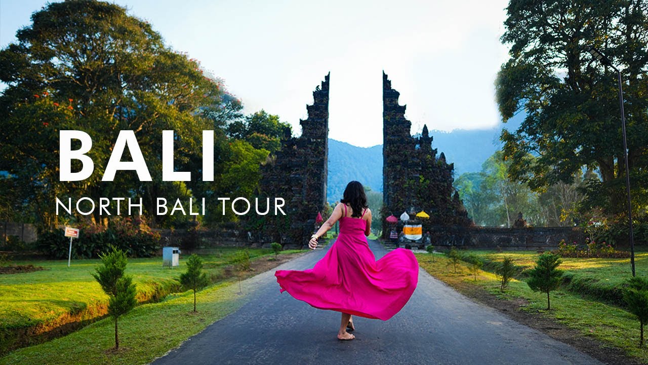 Best places to visit in North Bali | North Bali Day trip- Travel Vlog | Handara gate, waterfalls