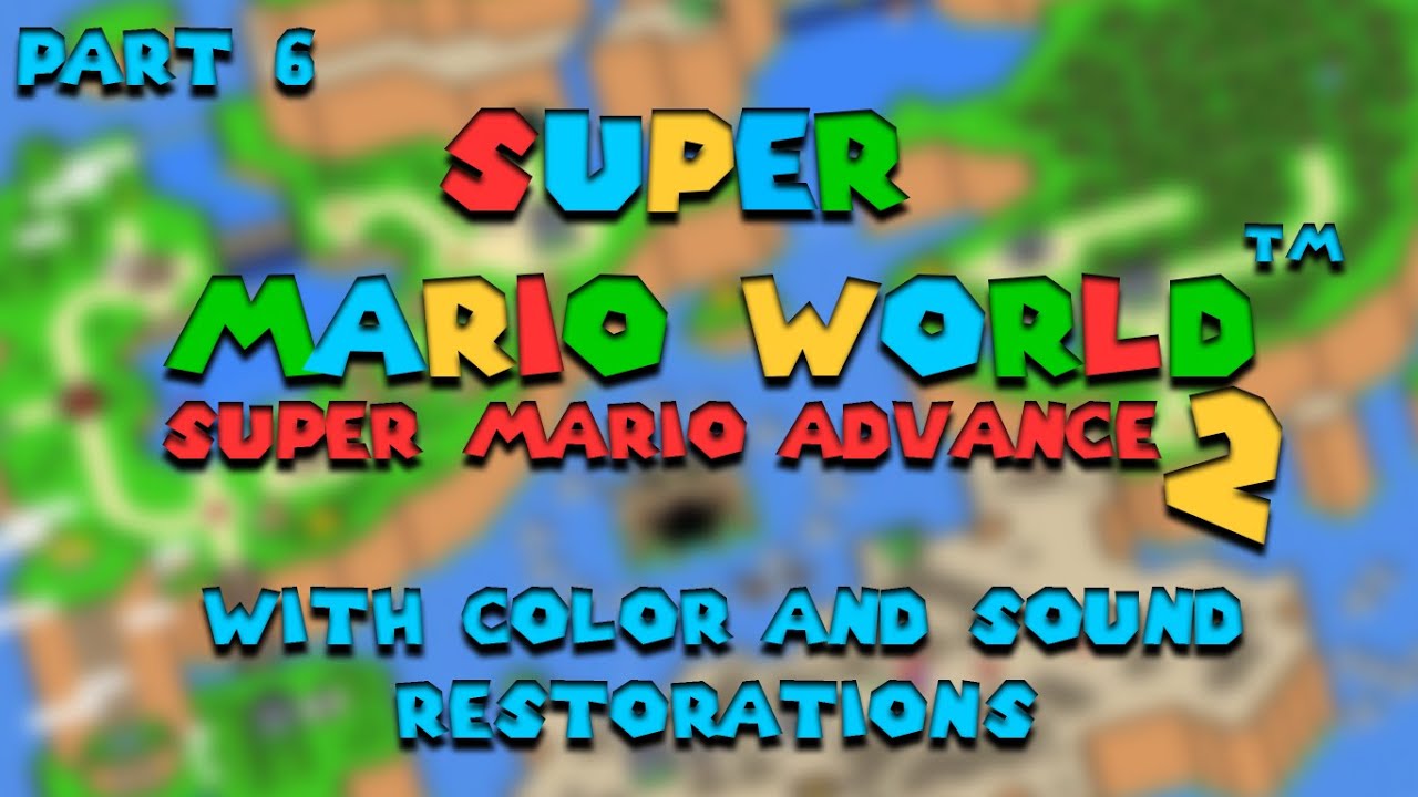 SMW (SMA2) with color and sound restorations (Part 6)
