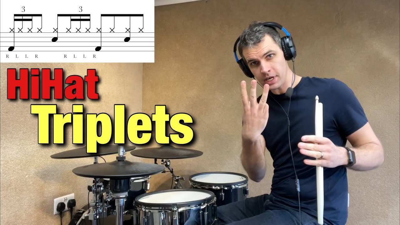 Hi Hat Triplets | Урок игры на барабанах Dex Star