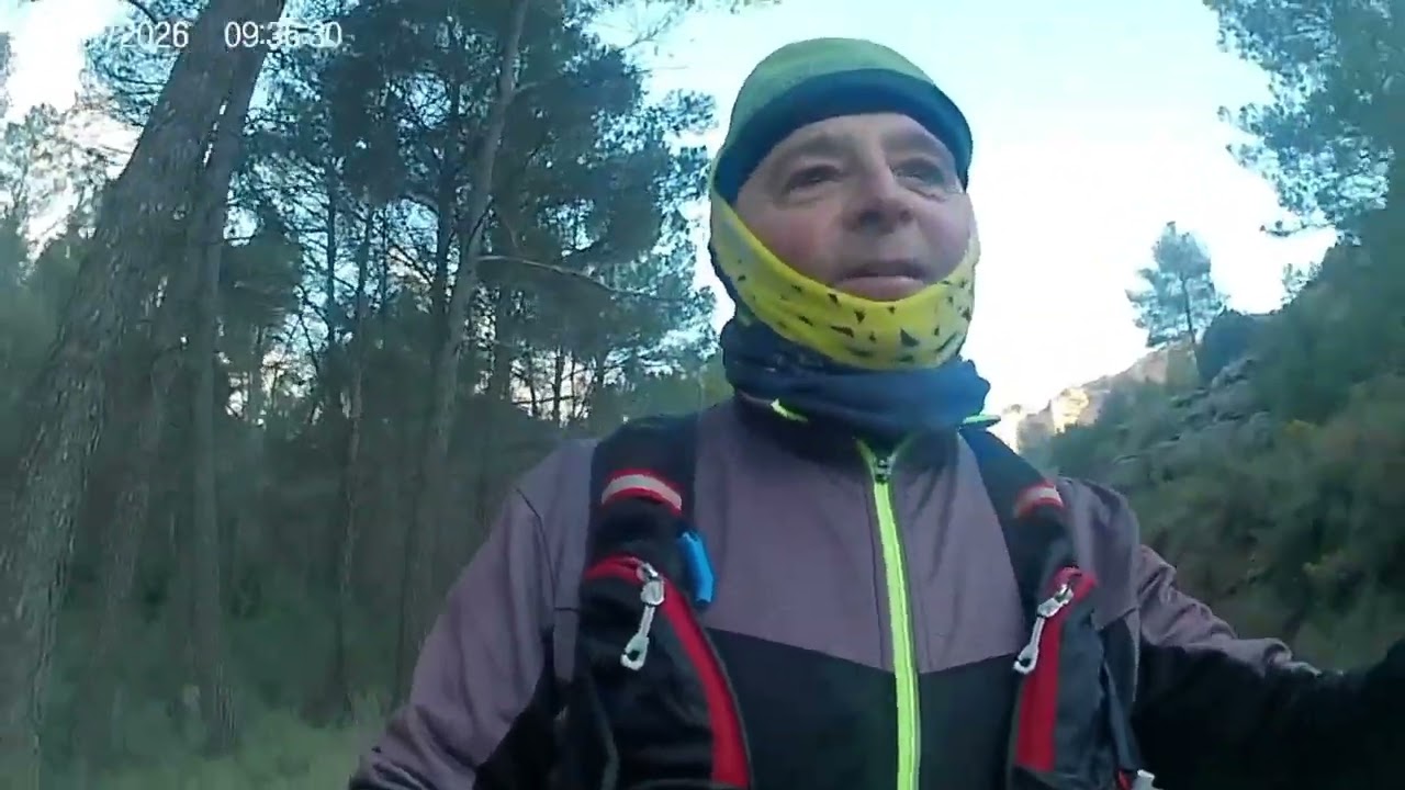 Ruta del Nevero Tuejar. 1-2-2026. Cámara deportiva 