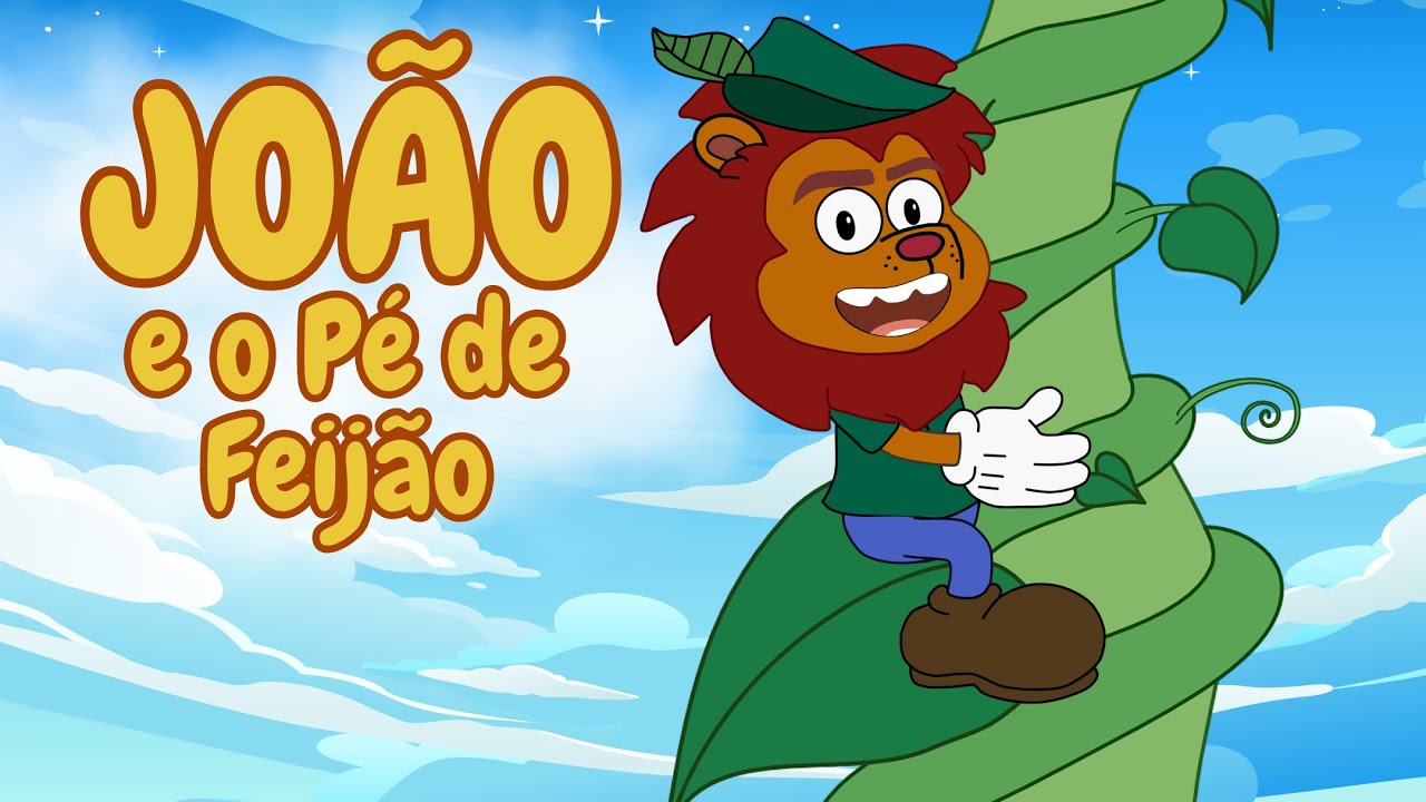João e o pé de feijão / Jack and the Beanstalk / Desenho animado infantil