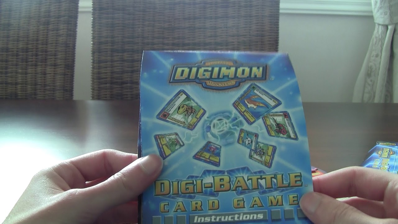 Digimon TCG Digi Card Battle Starter Set Opening!