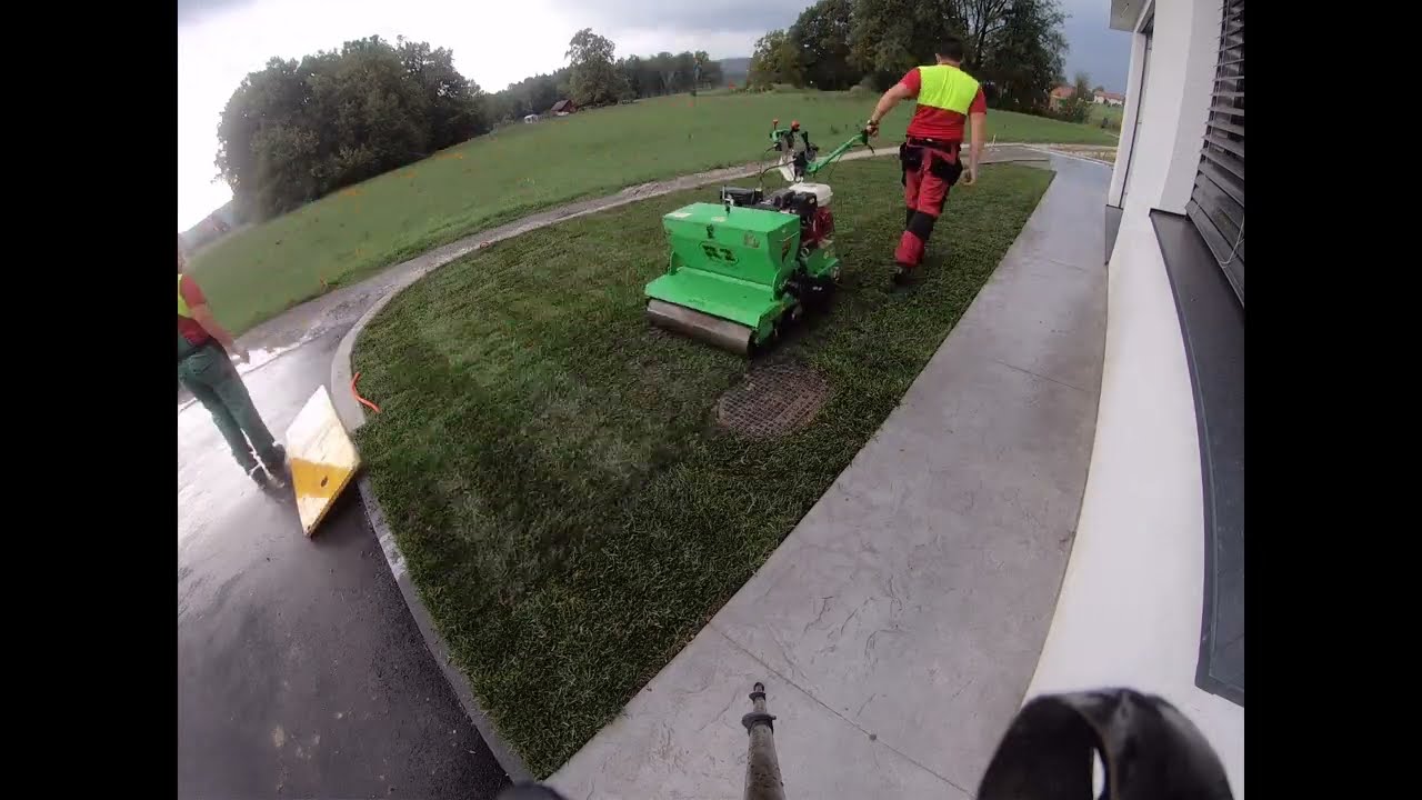 Laying turf - polaganje travne ru&scaron;e 002