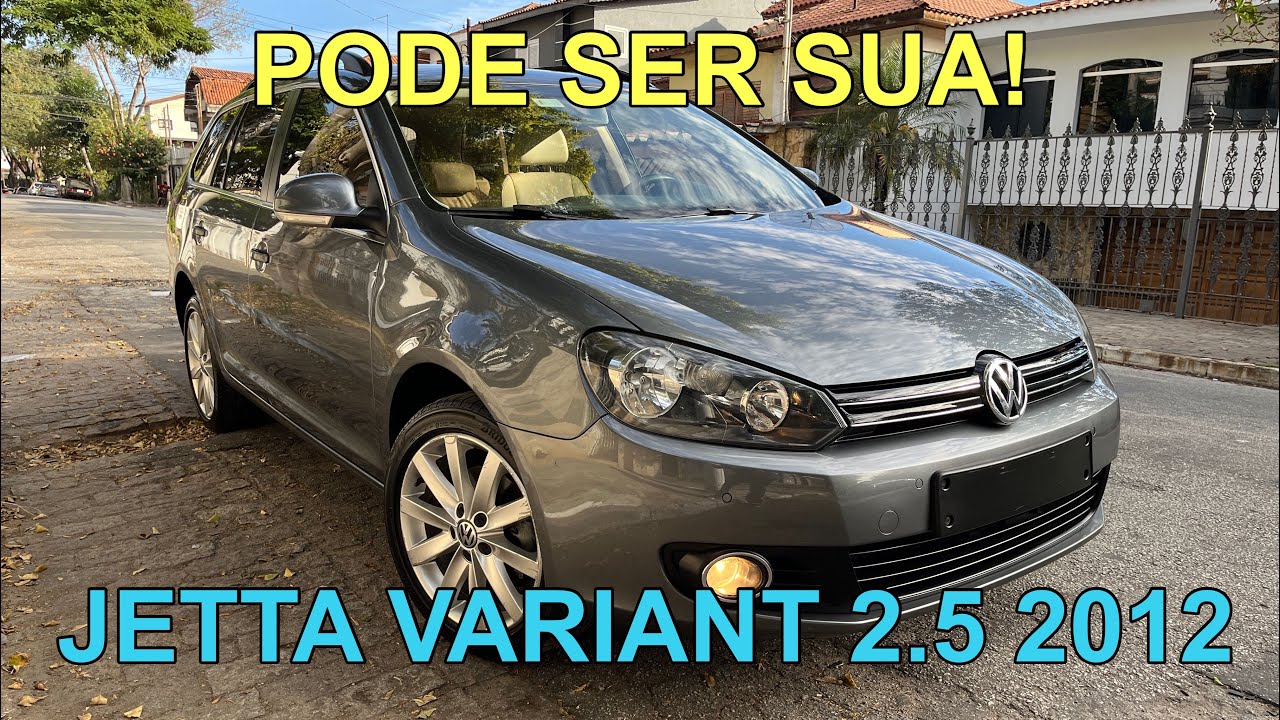 Vídeo de uma Jetta Variant 2.5 2012 - Pode ser sua!
