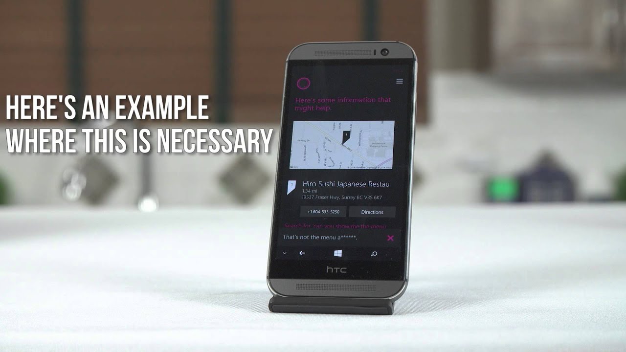 HTC One M8 with Windows Phone 8.1