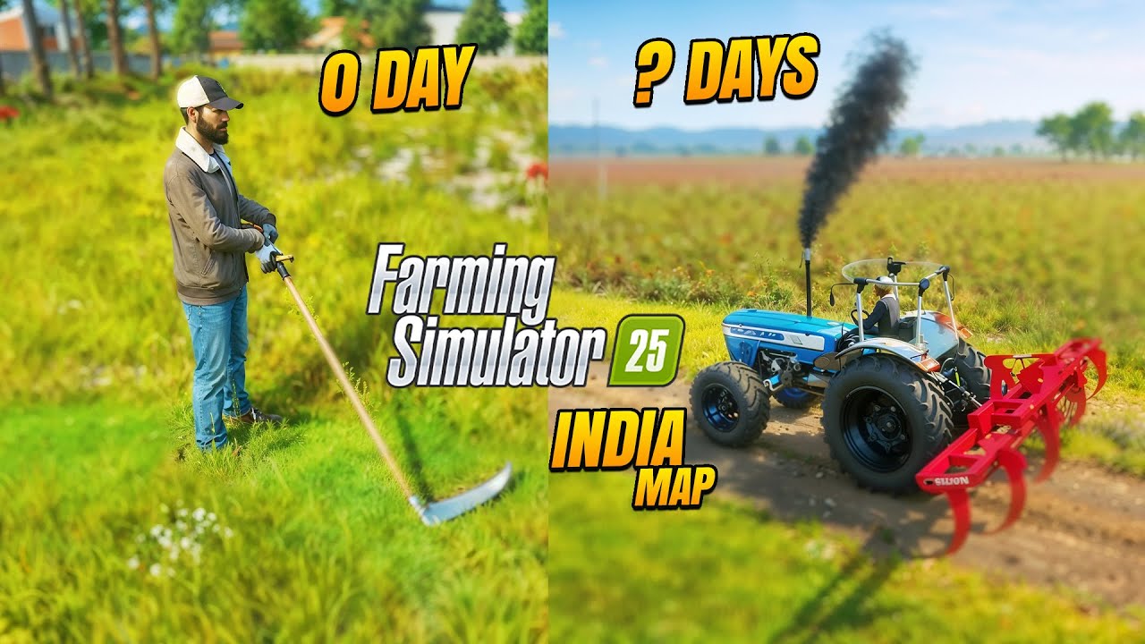 FS25 India Map 🇮🇳 | Village Safai | Ultra Realistic Gameplay