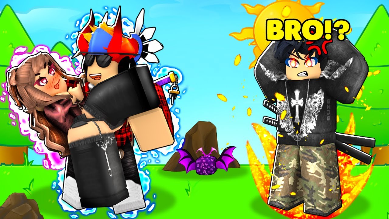 I Stole My BIGGEST Haters Girlfriend, And It Went WRONG... (ROBLOX BLOX FRUIT)