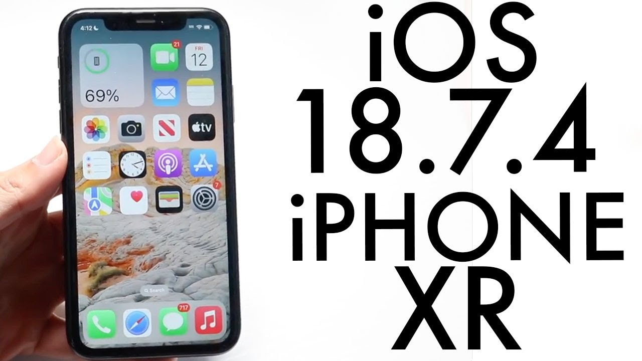 iOS 18.7.4 на iPhone XR! (Обзор)