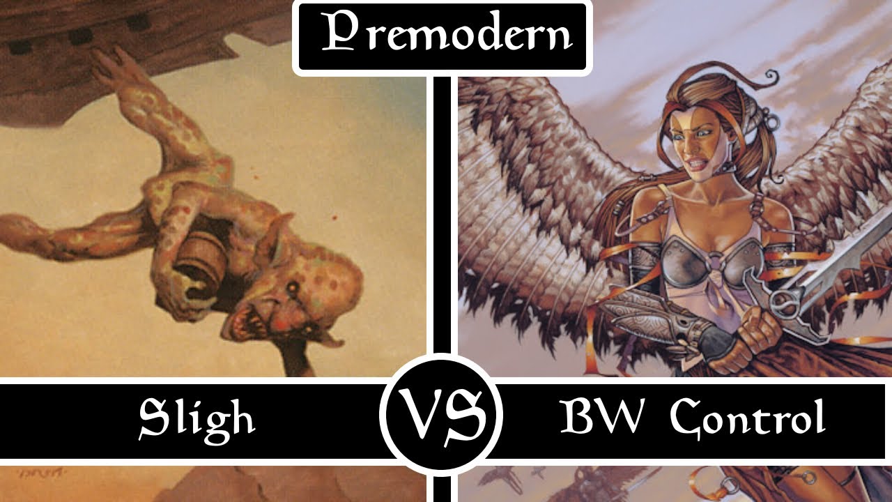 Sligh vs BW Control. Premodern MTG