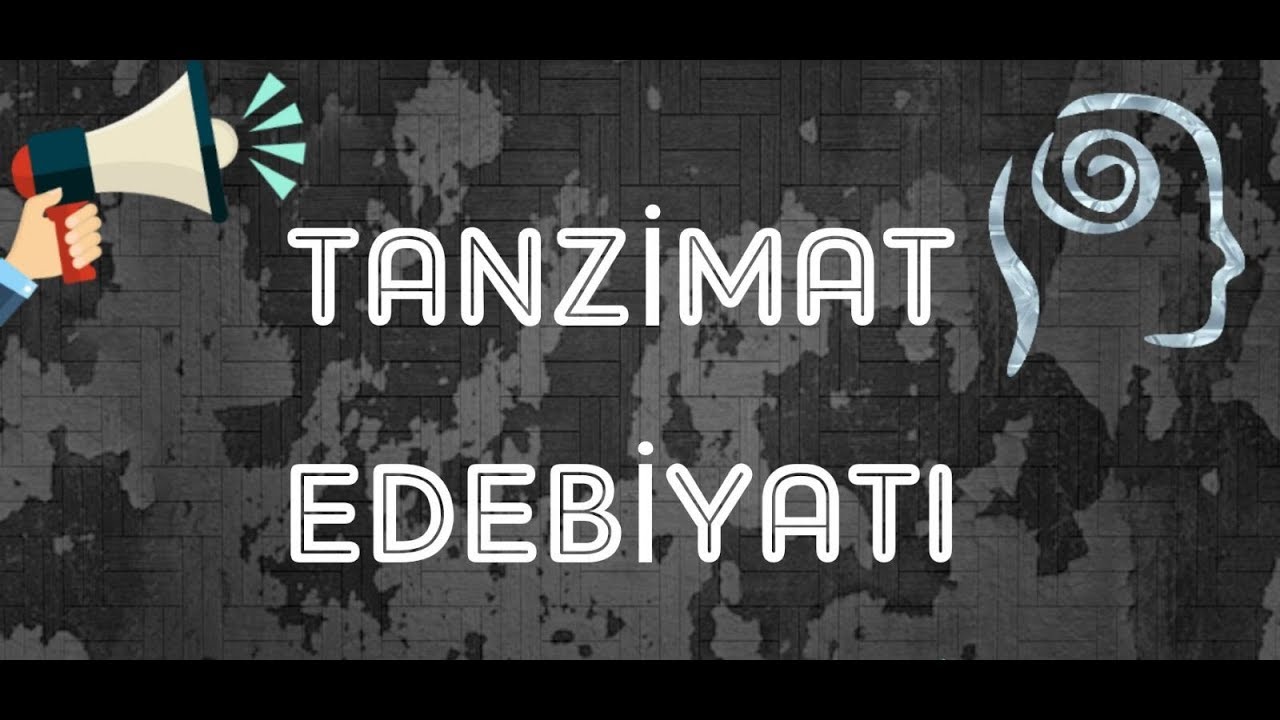 TANZİMAT EDEBİYATI I.DÖNEM Şifreli ve Yazar Eser Hikayeli