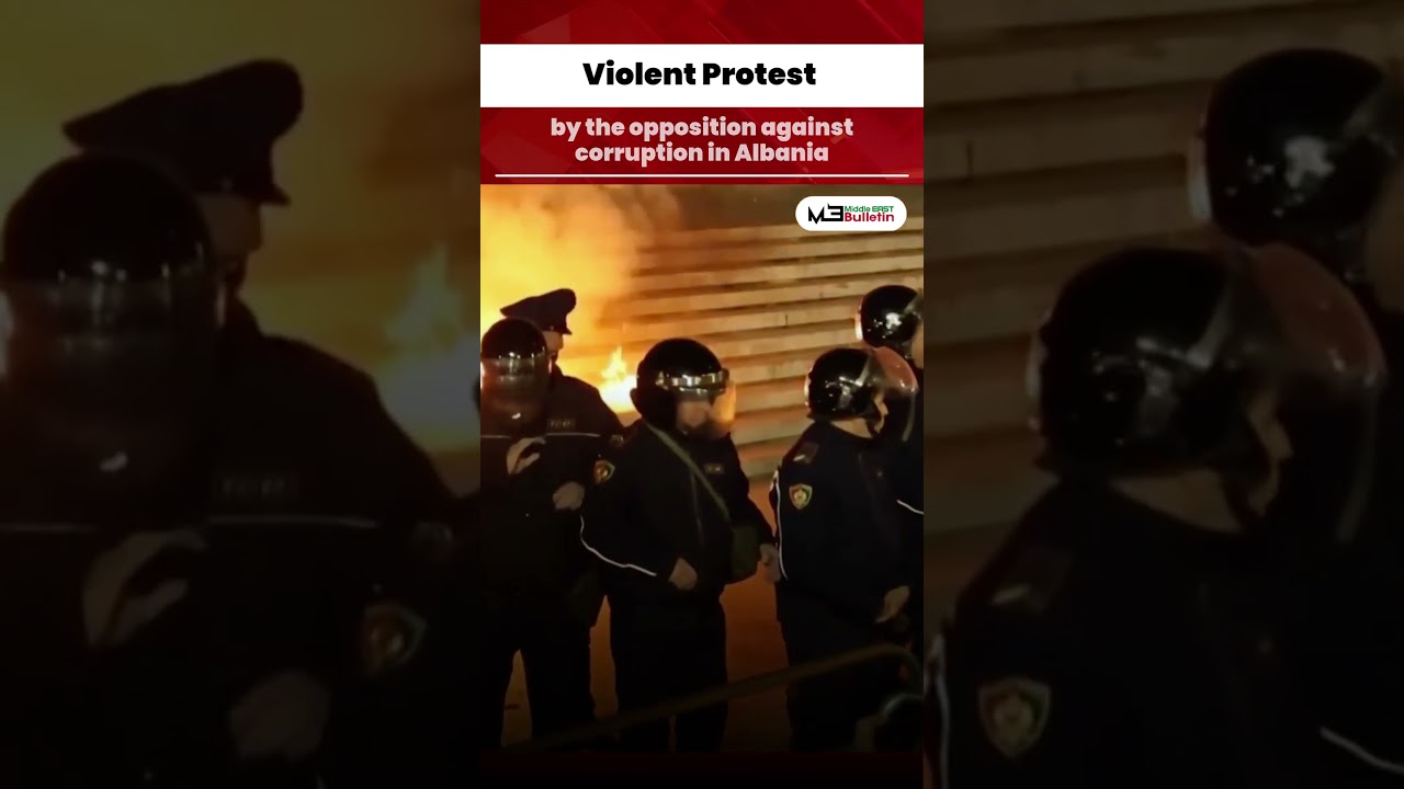 Albania Explodes in Protest: Petrol Bombs Thrown at PM Edi Rama&rsquo;s Office | Massive Unrest