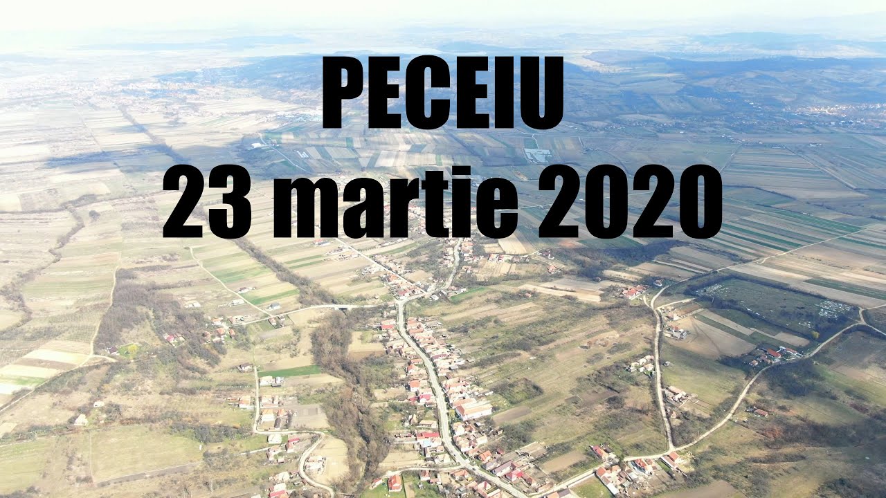 Peceiu (jud. Sălaj) 23 martie 2020