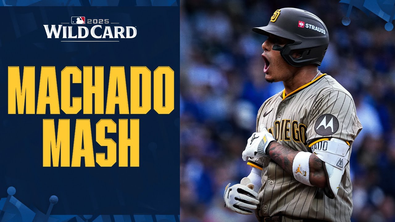 Manny Machado CRUSHES a two-run homer to extend the lead 💪 (Most postseason HRs in Padres HISTORY!!)