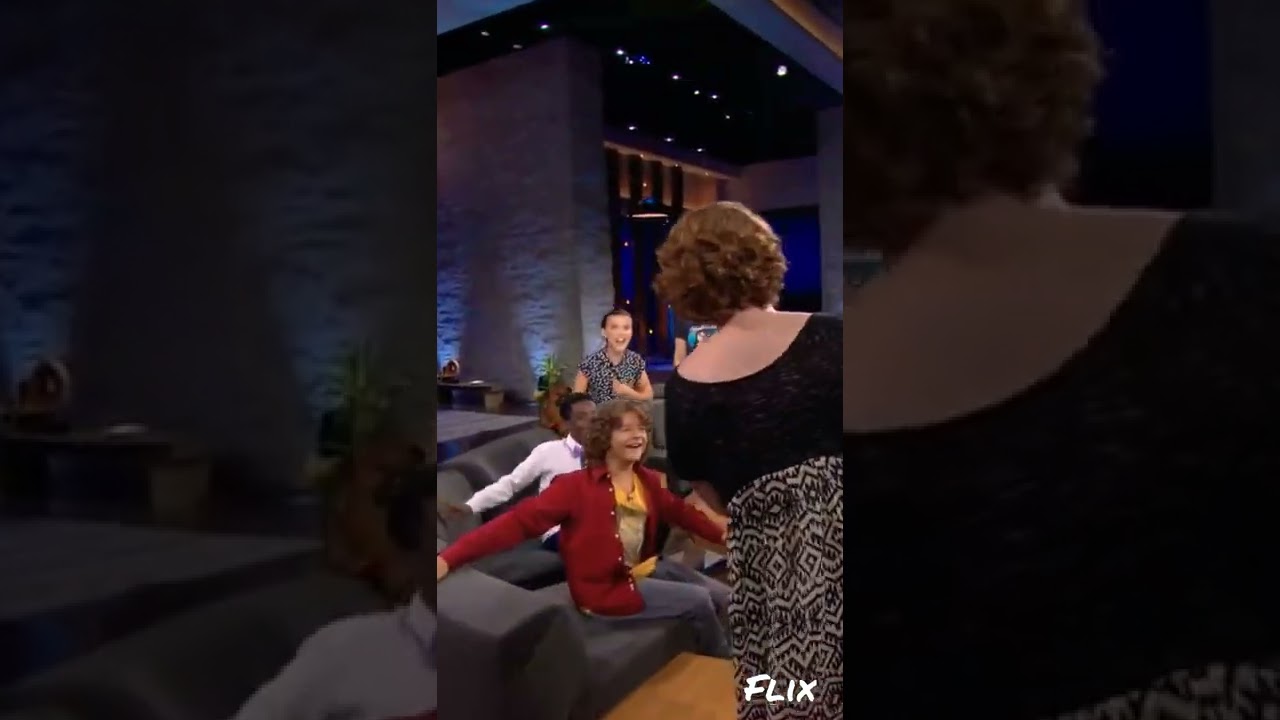 Stranger things cast reunites with Barb✨❤️#strangerthings #shorts #trending