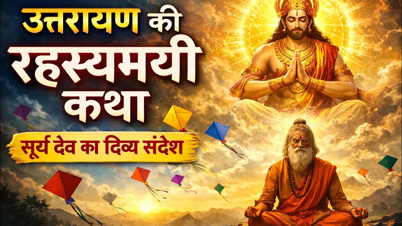 उत्तरायण की रहस्यमयी कथा | सूर्य देव का दिव्य संदेश | Makar Sankranti Special Story