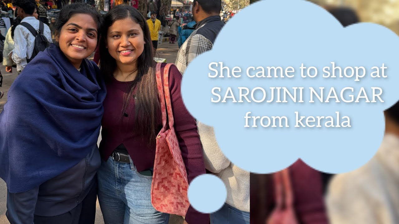 Delhi Street Shopping 🛍️ | Sarojini Nagar Shopping Vlog | Lajpat Nagar