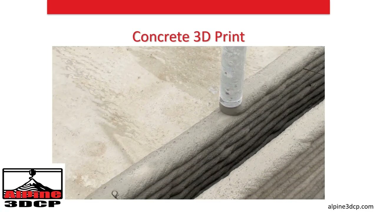 Alpine 3DCP Introduction