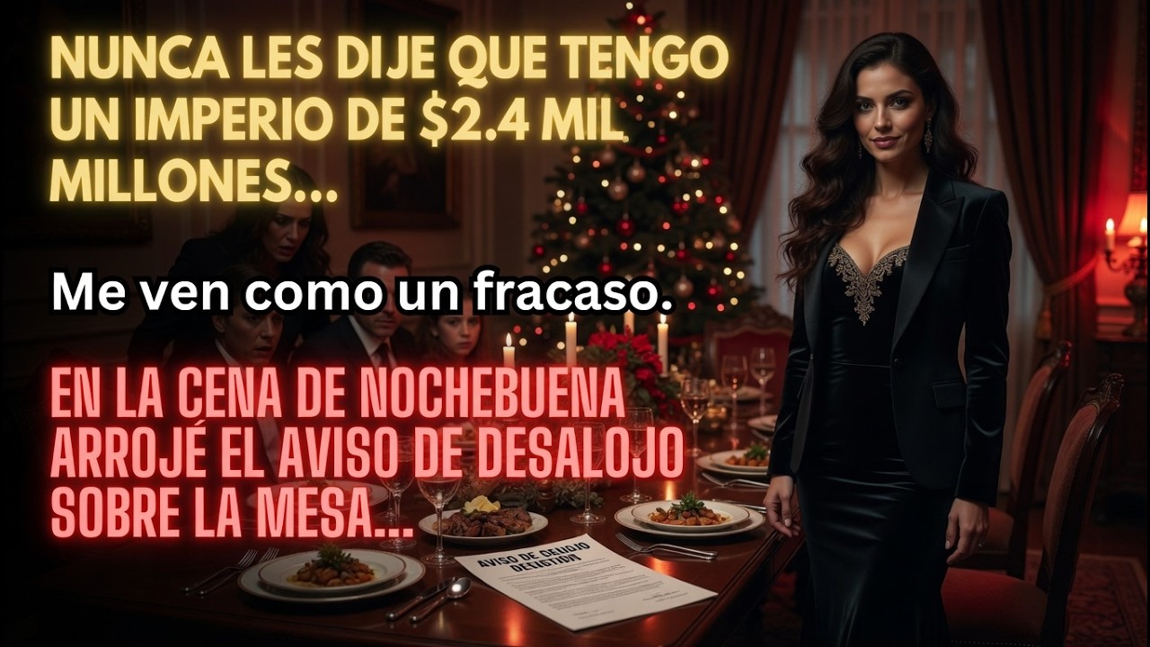 Nunca Le Dije A Mi Familia Que Tengo Un Imperio De $2.4 Mil Millones Me Ven Como Un Fracaso Entonces