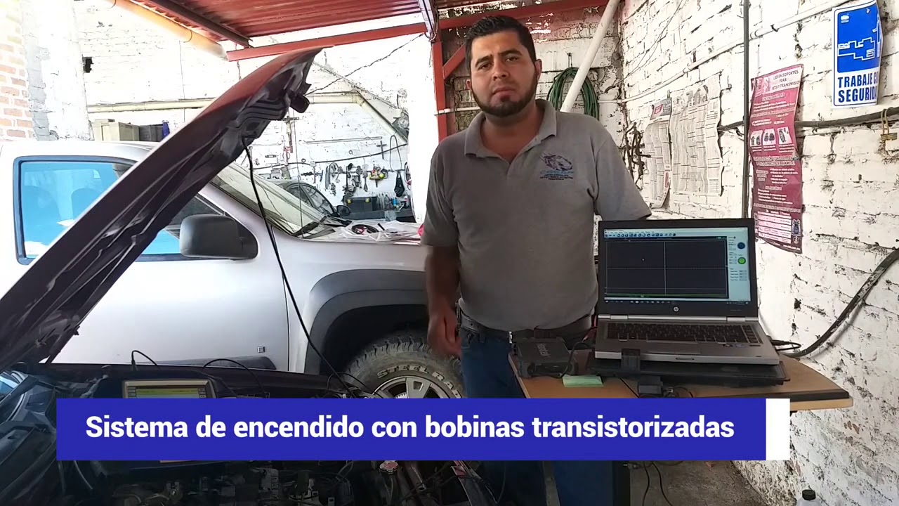 como hacer diagnóstico con Osciloscopio a bobinas transistorizadas / José Moreno