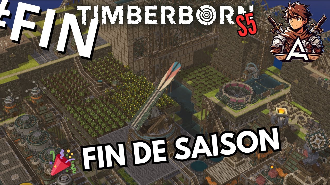 🦫 Timberborn – S5 (Difficile) : Ép.20 – Fin de saison et surprise finale ! 🎉🦫✨