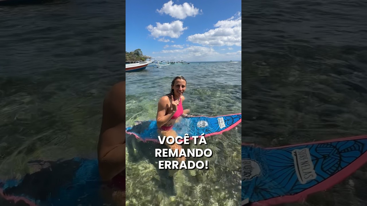 Essa remada n&atilde;o entra na onda! #surfista #dicas