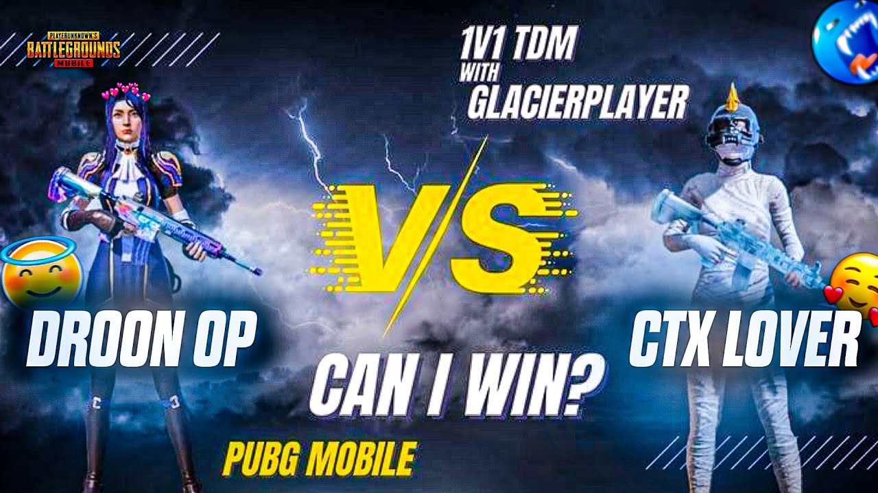 CTX LOVER vs DROON OP I INTENSE 1v1 TDM Showdown!