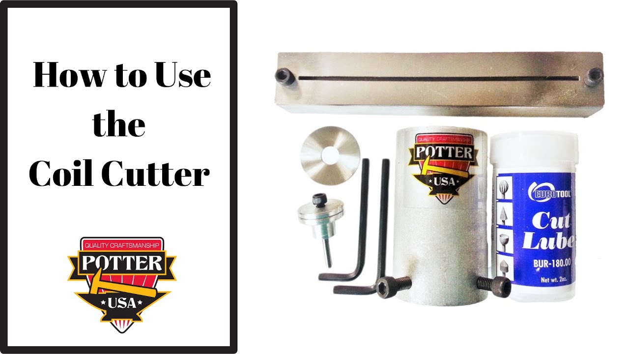How to Use the PotterUSA Coil Cutter with a Foredom Flex Shaft