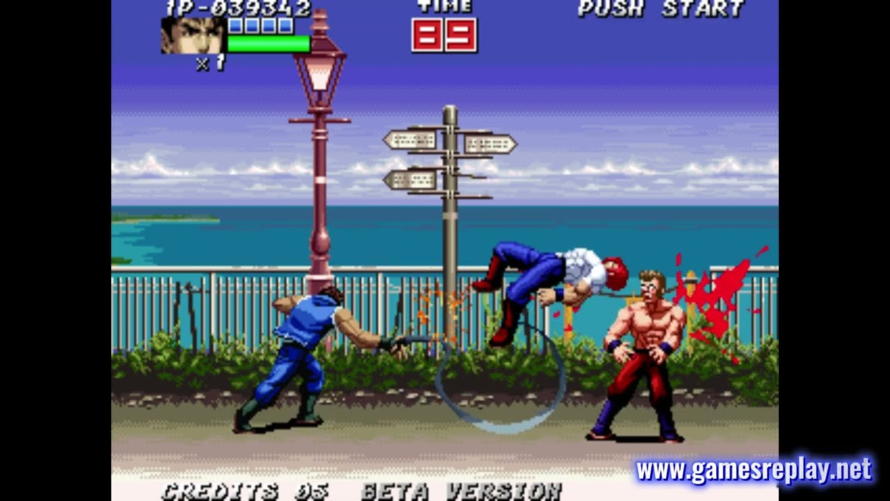 [Snk Neo Geo] Double Dragon One (инди-игра)