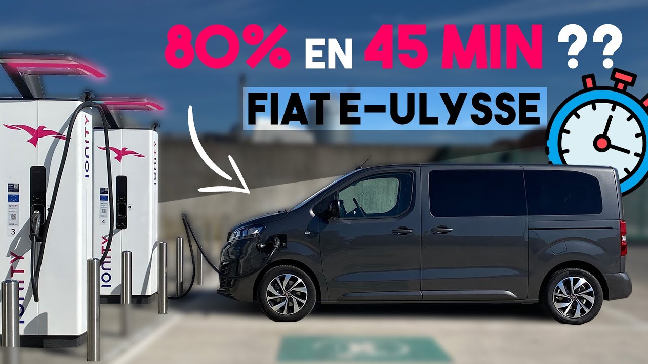 PUB vs RÉALITÉ: +80% en 45 min, vraiment ? (Fiat e-Ulysse)