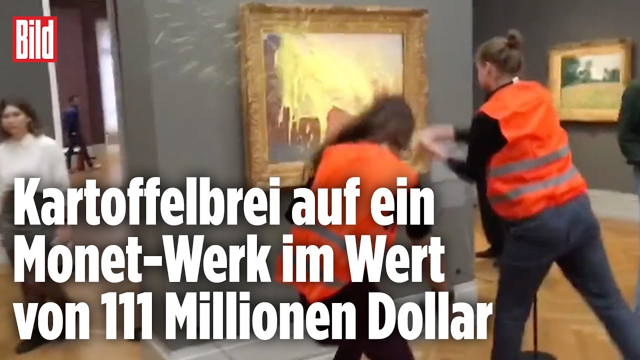 Klima-Extremisten vandalieren in Museum | Potsdam