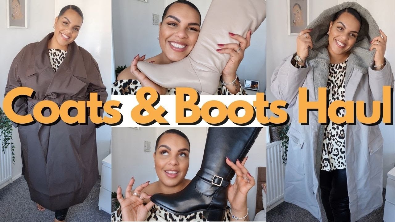 PLUS SIZE WINTER COAT AND EXTRA WIDE FIT BOOTS HAUL #PLUSSIZE #ASOS #SIMPLYBE